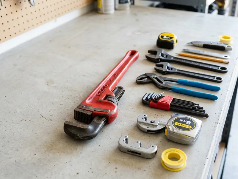 Professional plumbers in Scranton, IA equipped with top-tier tools for residential and commercial plumbing services.